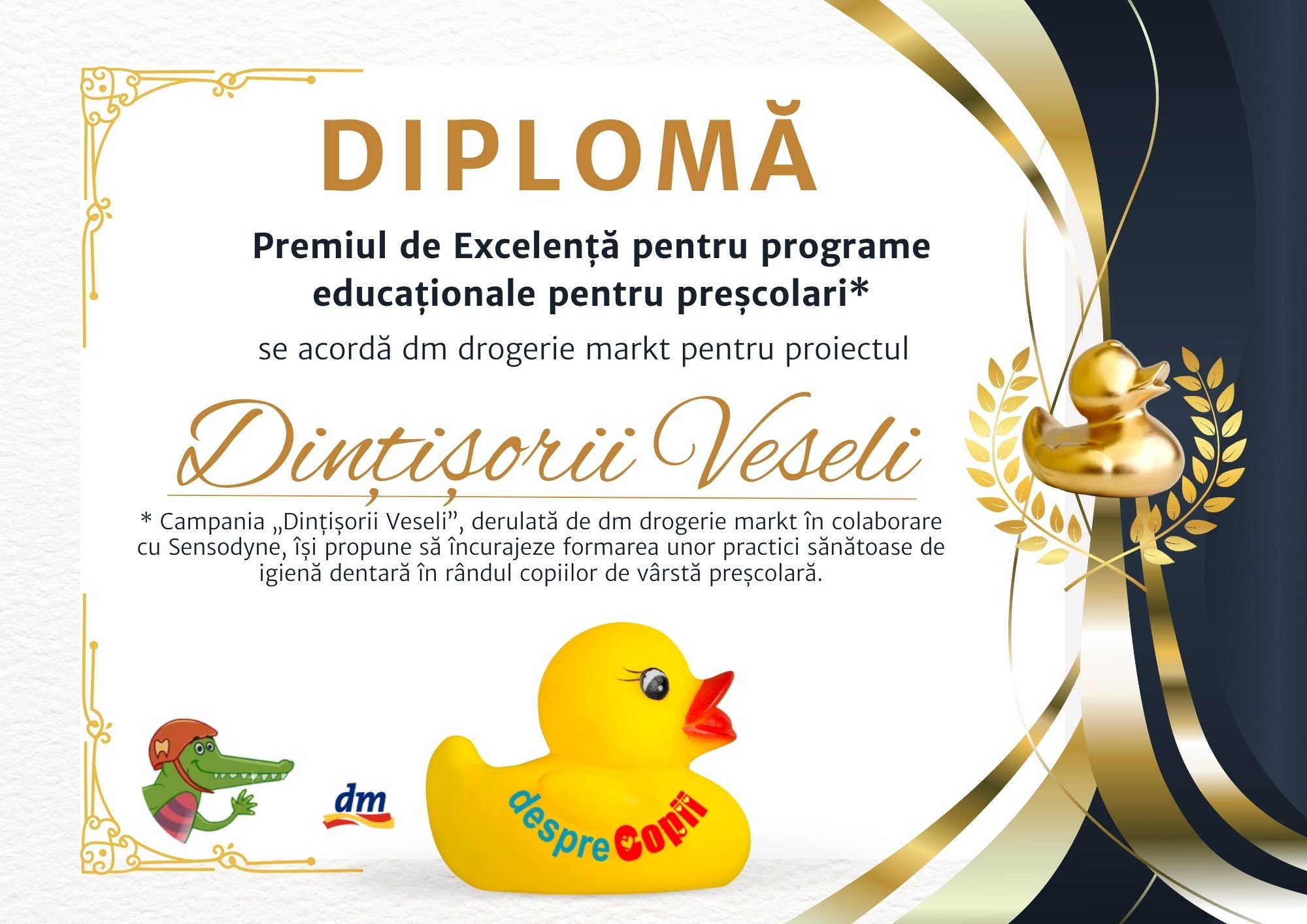 dintisori veseli dm premiu