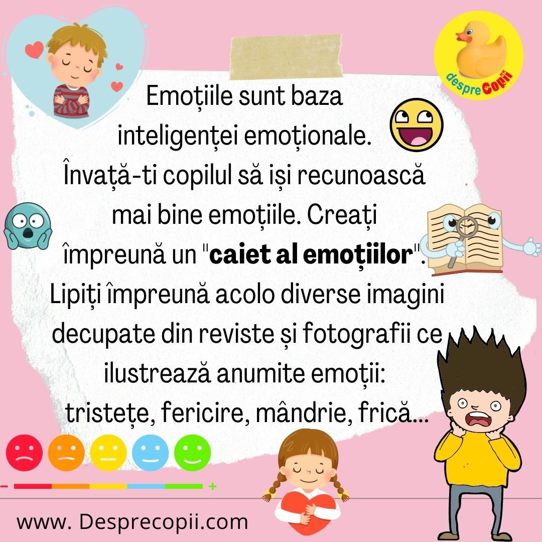 genius take a picture Imperative Caietul emotiilor - asa iti inveti copilul sa isi descopere emotiile |  Desprecopii.com