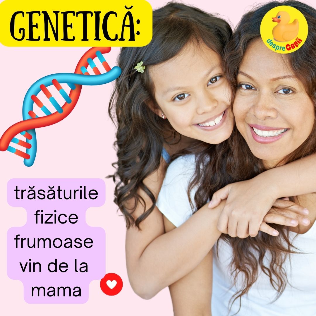 genetica frumusete