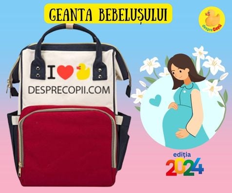 Geanta bebelusului desprecopii