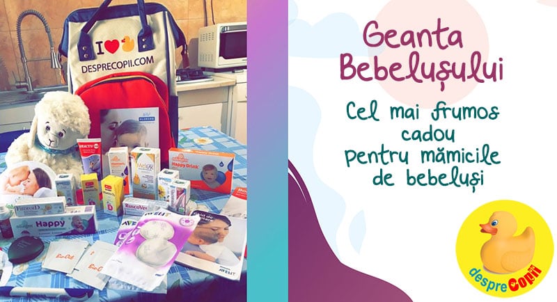 geanta bebelusului desprecopii