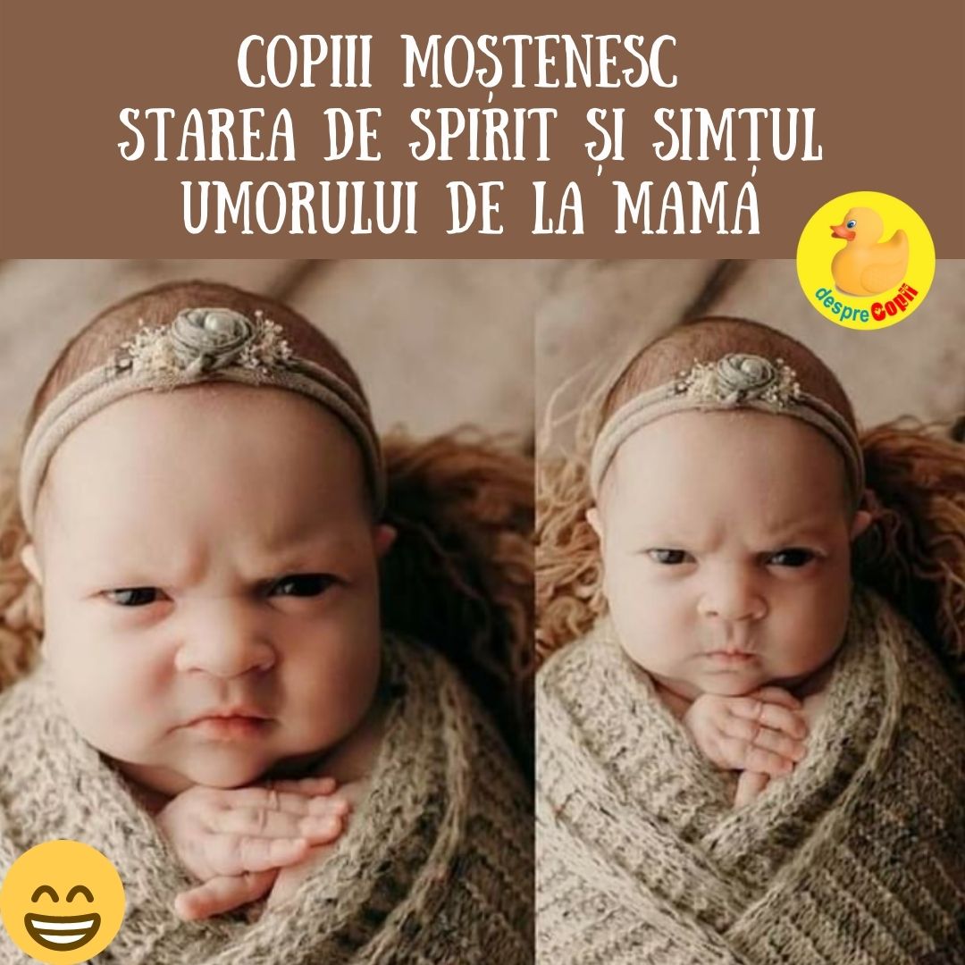 ce mostenste copilul de la mama