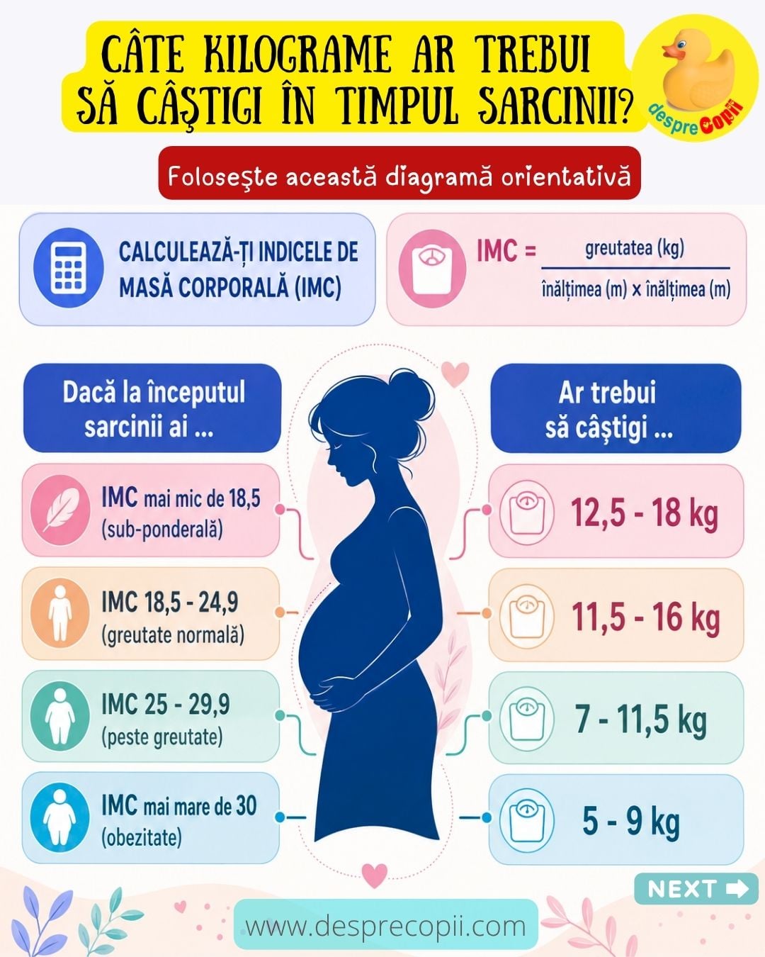 diagrama kilograme in sarcina