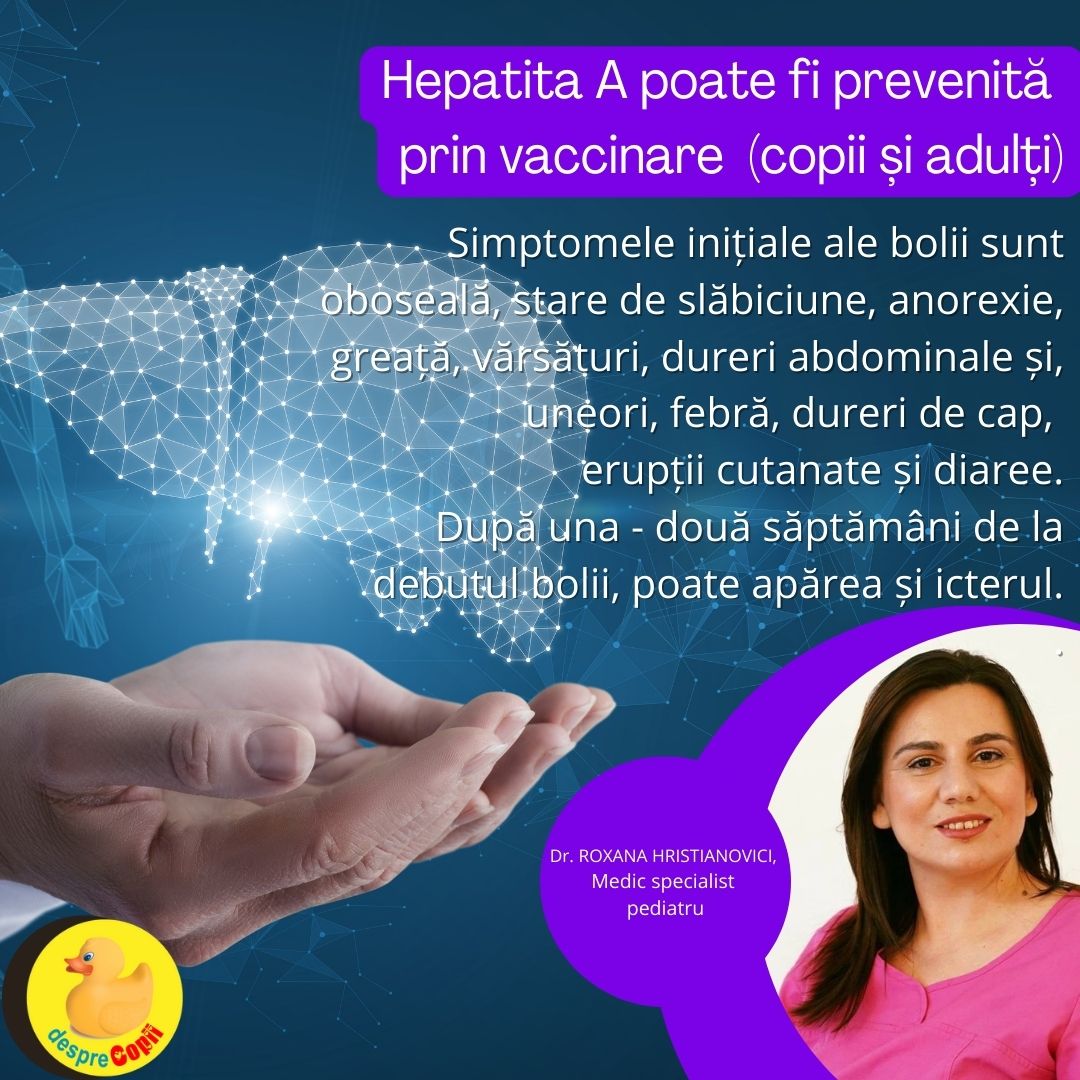 hepatita A la copii