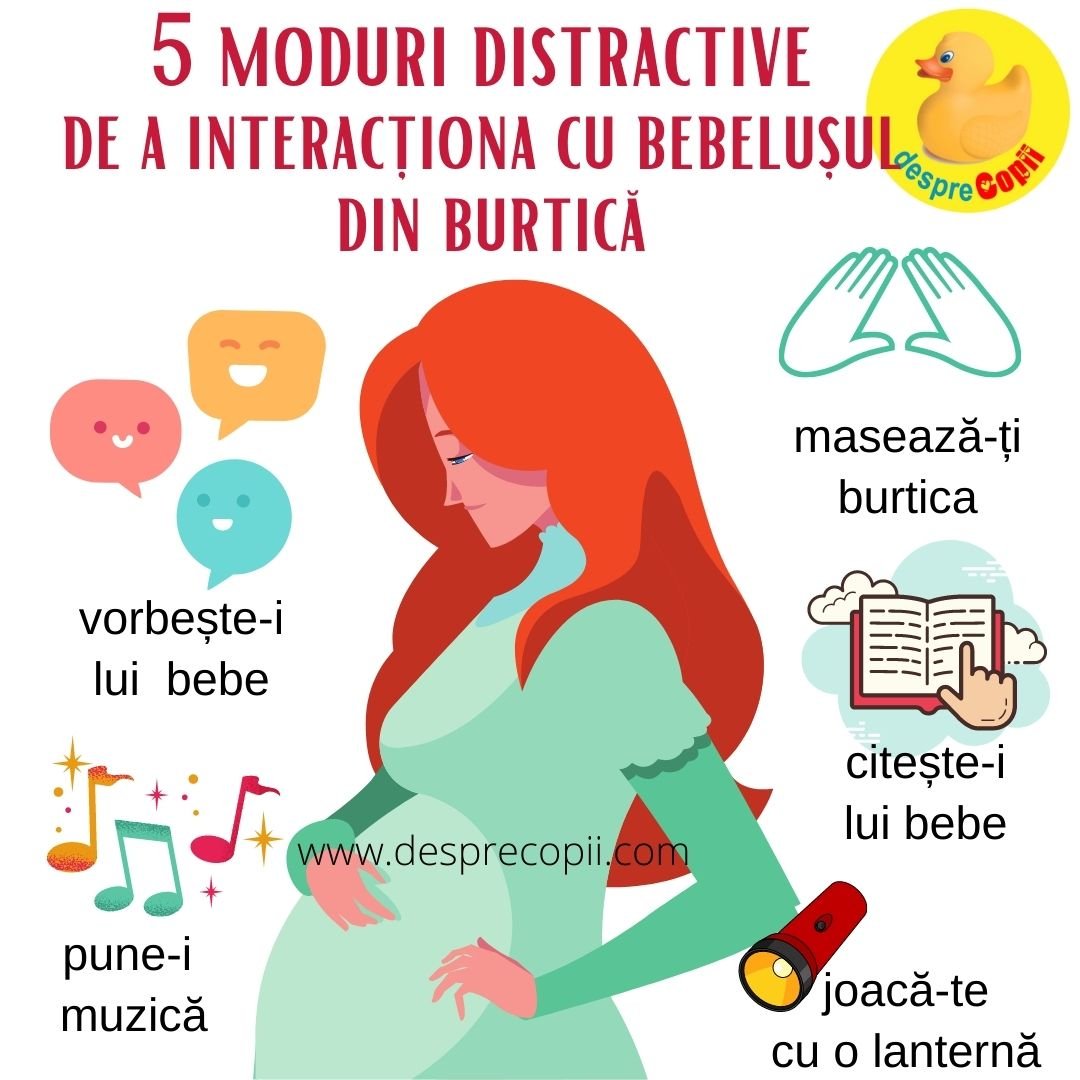 sarcina interactiune bebe