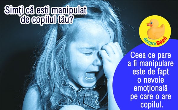 manipulare  copil