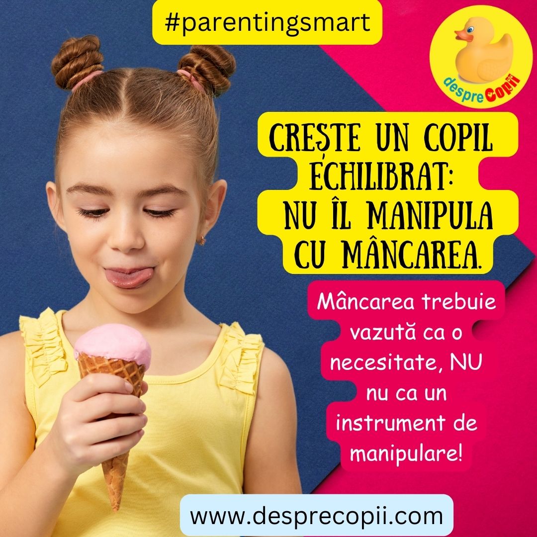 manipulare cu mancare