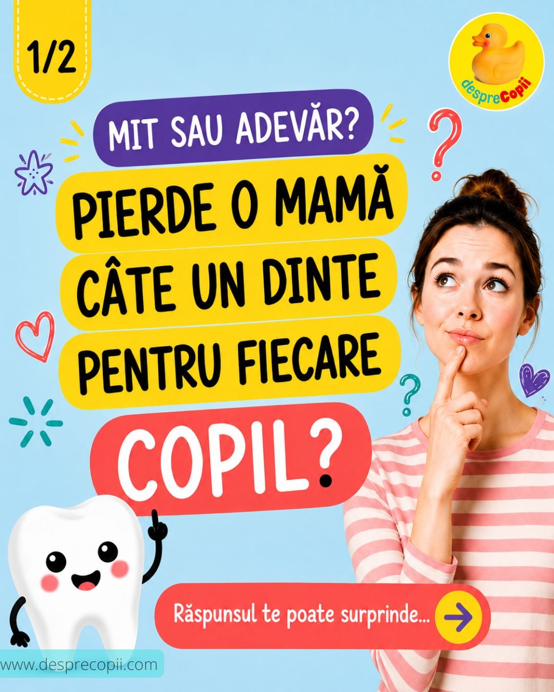 sarcina dinti femeie 1