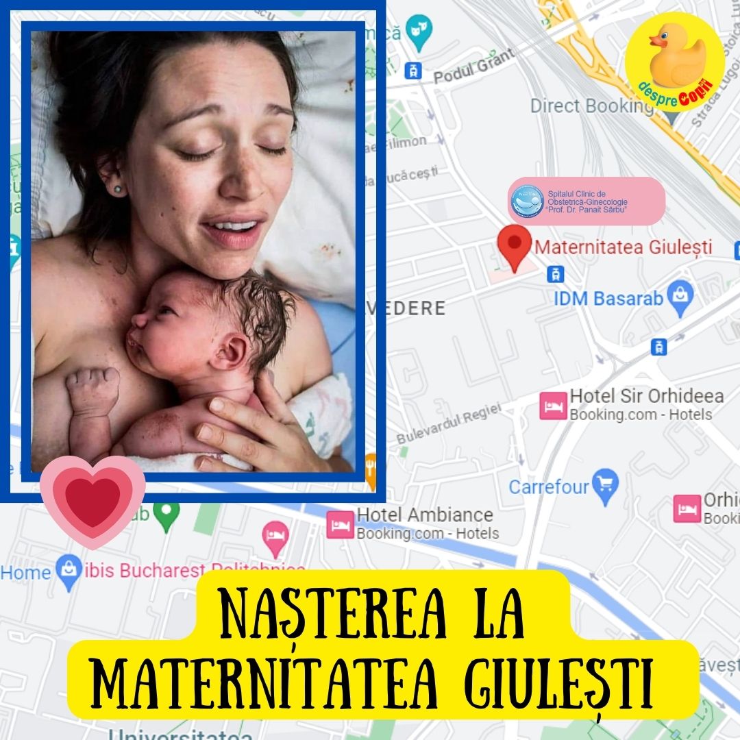 nasterea la Maternitatea Giulesti