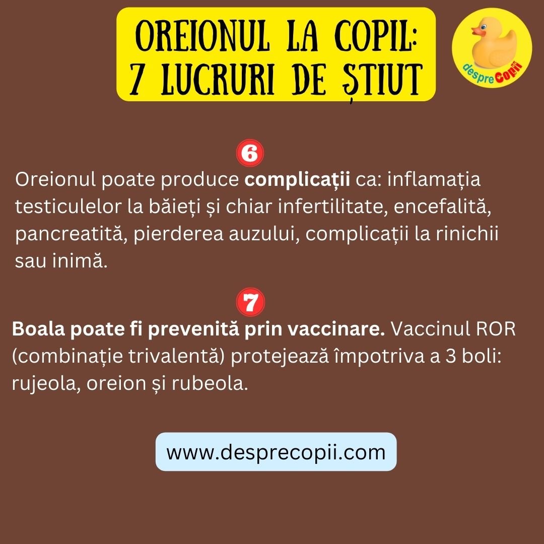 Oreionul la copil 2