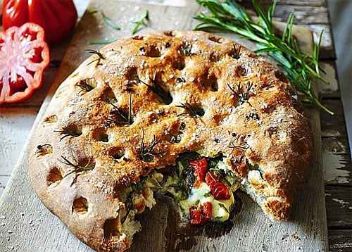 focaccia spanac