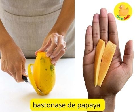 papaya la bebelusi
