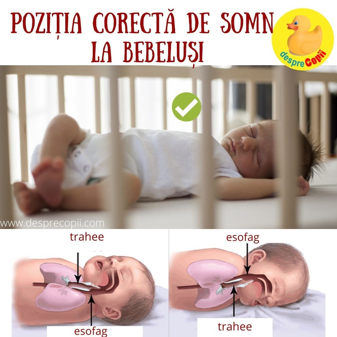 pozitie de somn bebelusi