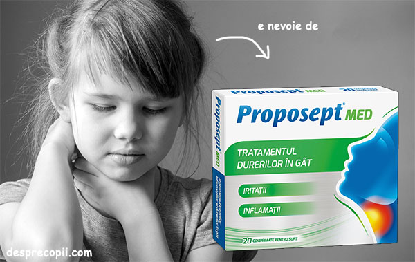 proposept durere de gat