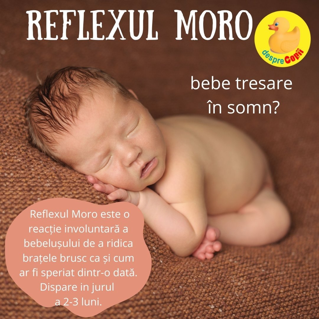 reflexul moro bebelusi