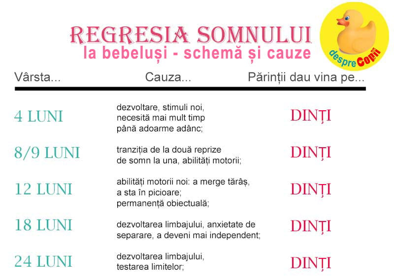 she is Against the will All the time Diagrama regresiilor de somn la bebelusi | Desprecopii.com