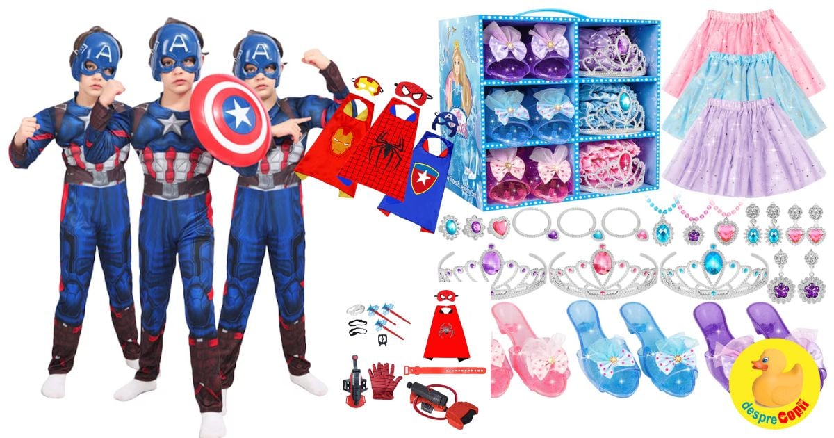 set costume eroi copii