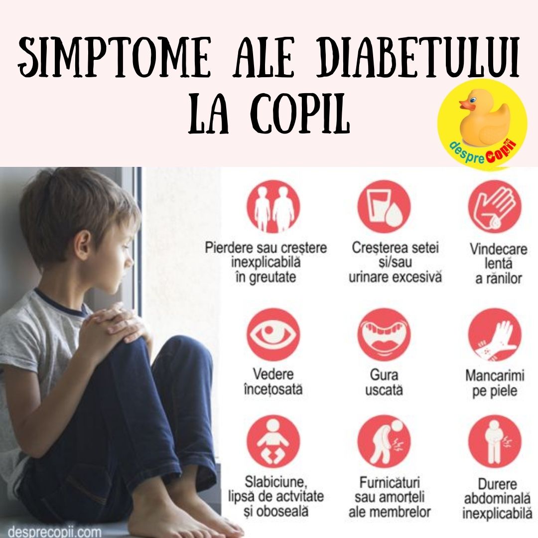 simptome diabet la copi