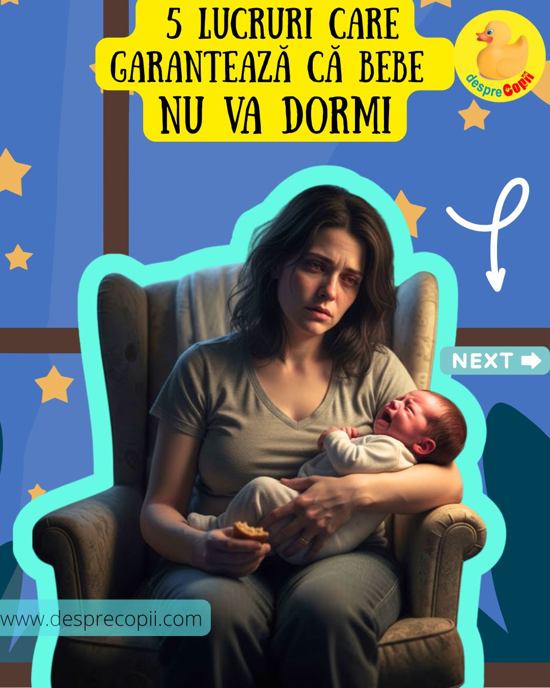 bebelusul nu doarme