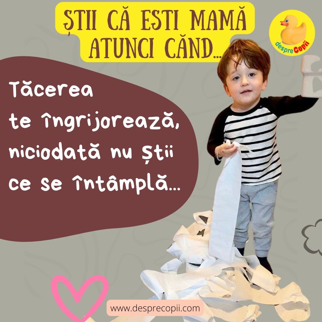 stii ca esti mama cand