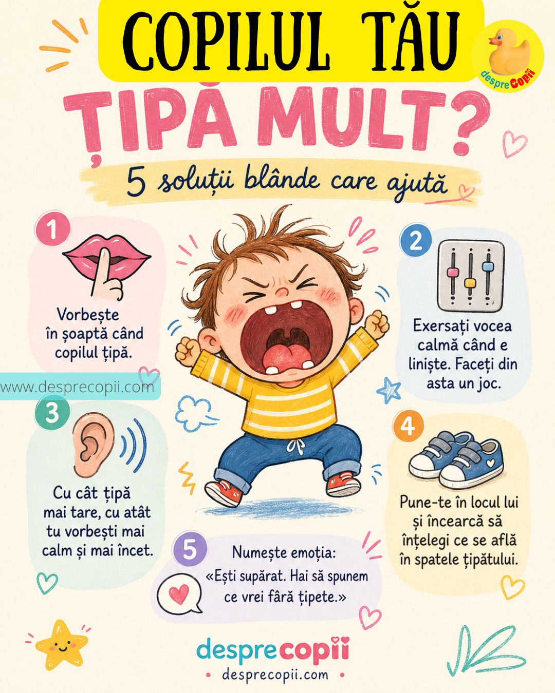 copilul tipa