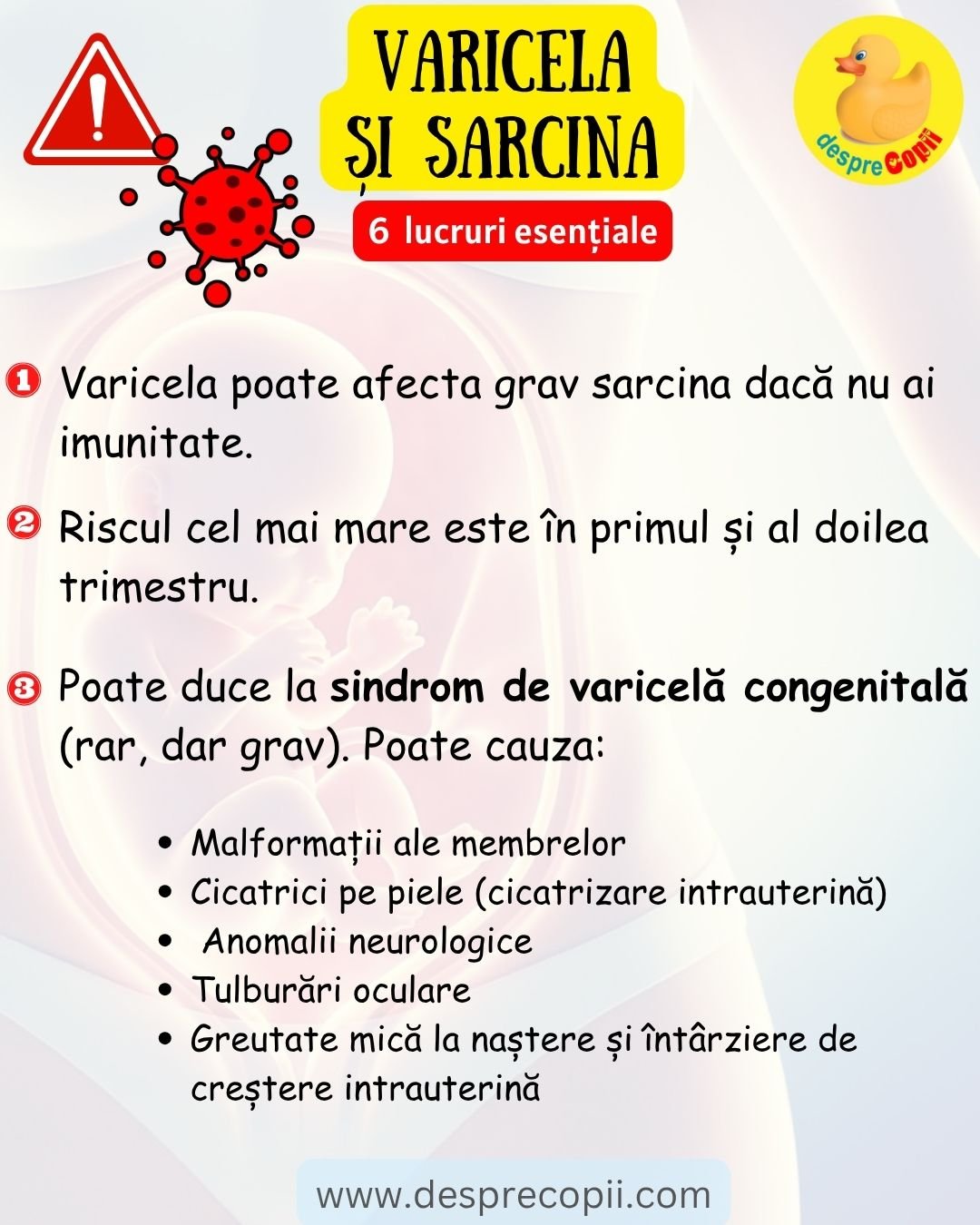 varicela sarcina 1