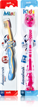 Aquafresh periuta de dinti MINI 0-3 ani