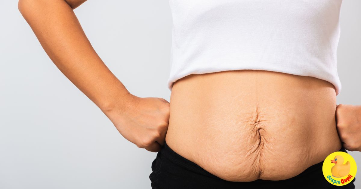 Abdomenul plat în 7 zile - dieta pentru un abdomen plat destinată mamelor care și-au neglijat silueta 💪