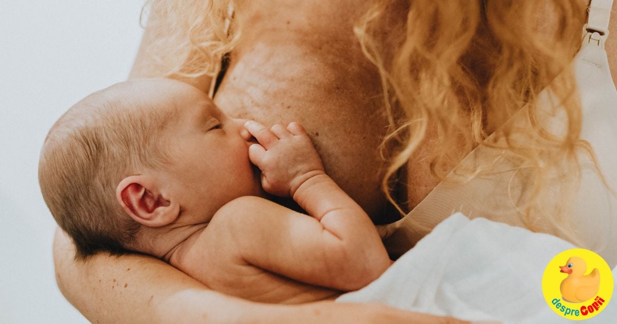 Alăptarea previne obezitatea la copil