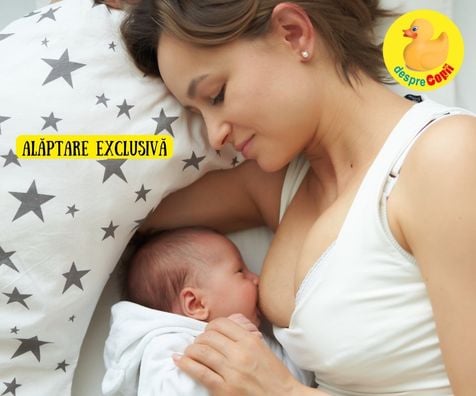 Alăptarea exclusivă a bebelușului: 9 sfaturi pentru a reuși