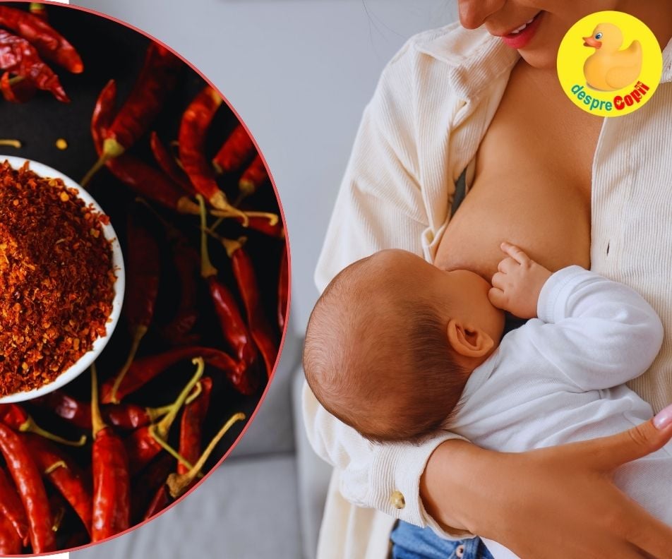Poti manca picant cand alaptezi? Descopera adevarul pe care putini parinti il stiu