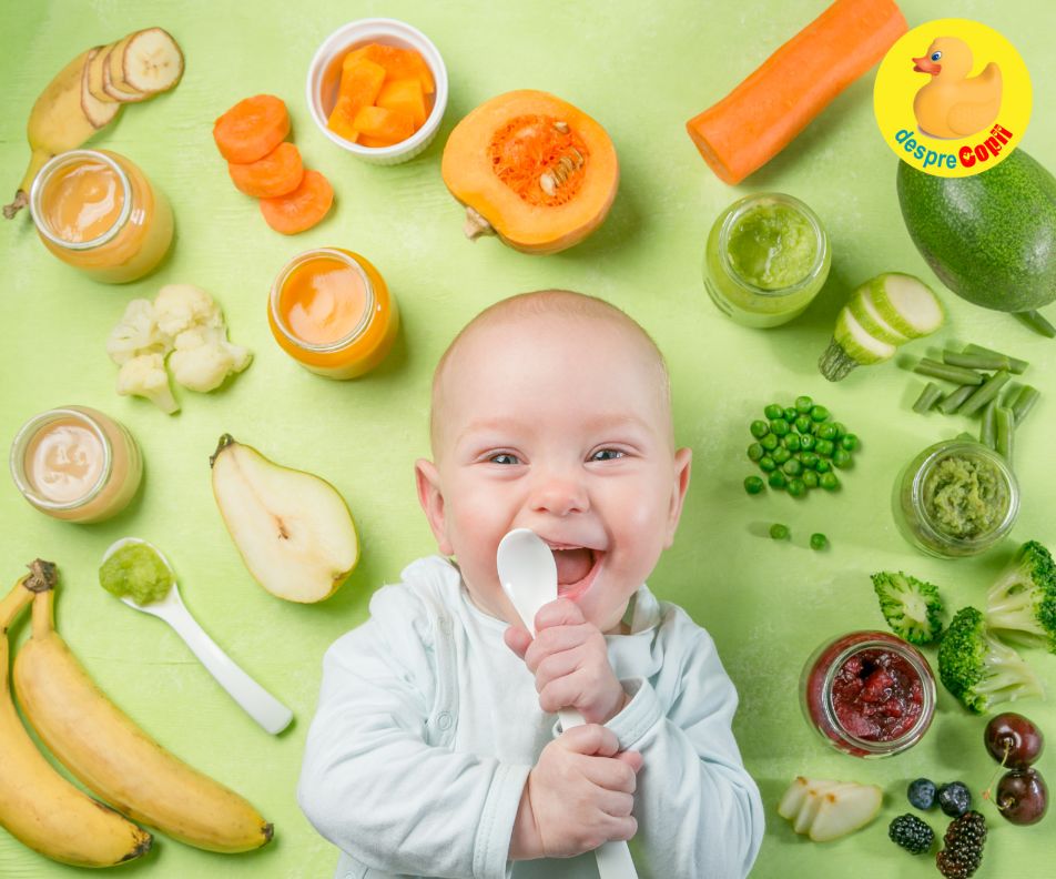 Diversificarea si alimentatia vegetariana pentru bebelusi si copii mici - 4 sfaturi de la medicul pediatru