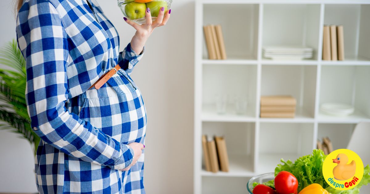 Bebelusa din burtica mi-a schimbat obiceiurile alimentare - jurnal de sarcina width=