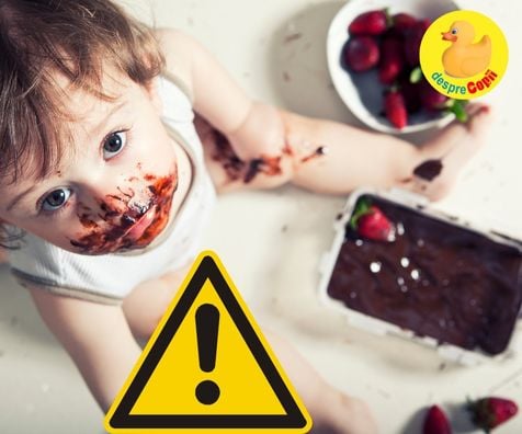 Alimente ce pot fi NESIGURE pentru copilul tău în primii ani de viață
