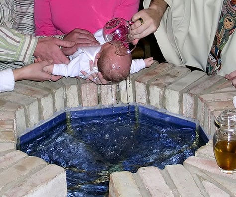 Botezul in alte religii