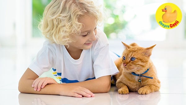 Animalele de companie ii protejează pe copii de bolile respiratorii  🐾