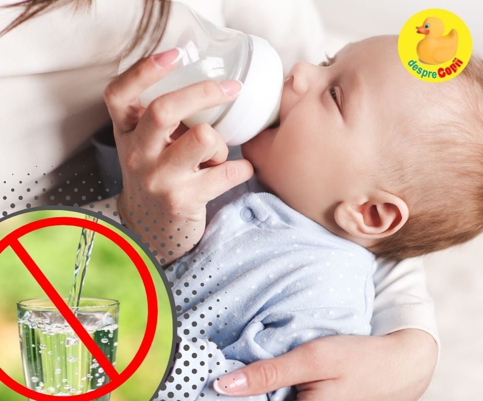 De ce să NU dai apă sau ceai bebelușului sub 6 luni? Află de ce experții recomandă evitarea acestora