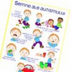 Semne ale autismului -  infografic