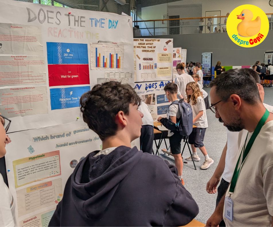 Cum dezvoltam gandirea stiintifica a copiilor? Lectie deschisa la Avenor Science Fair