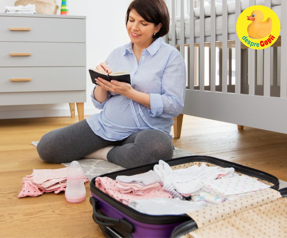 Saptamana 32 si pregatirile pentru bagajul de maternitate - jurnal de sarcina