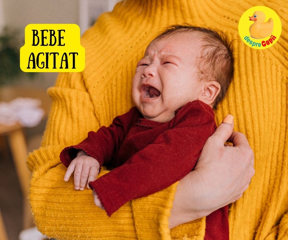 Cand bebelușul este agitat și nervos: 5 modalități de a-l CALMA