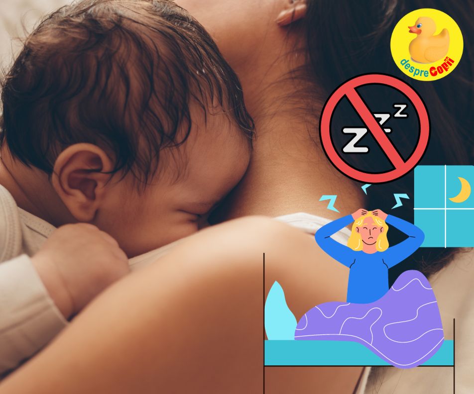 Zile si nopti haotice -  Cum gestionam somnul si hranirea unui bebe nou nascut - jurnal de mami de bebe