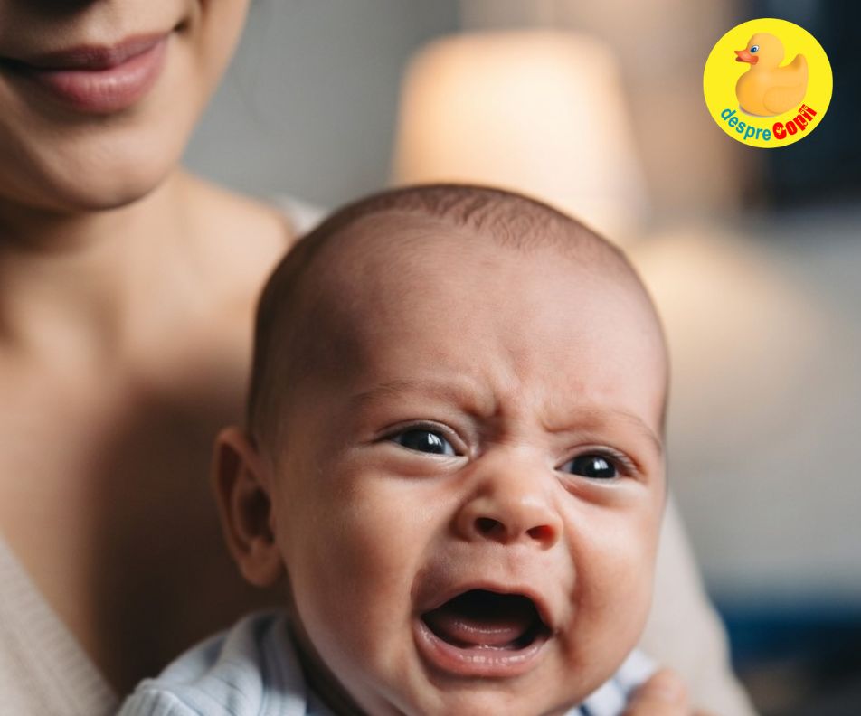 Plânsul de oboseală al bebeluşului - semnalul că bebe are nevoie mare de somn. Iată cum recunoşti acest tip de plâns