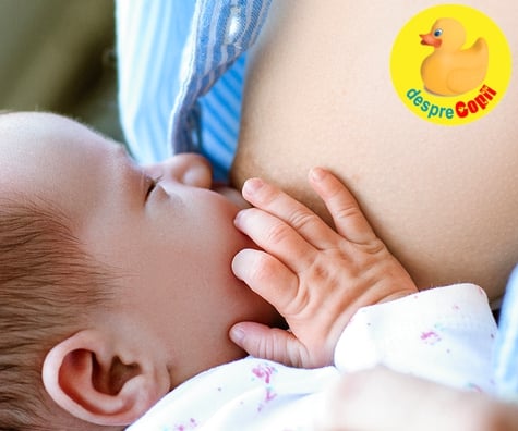 Dacă bebelușul primește suficient lapte in timpul alăptarii vei avea aceste 9 semnale