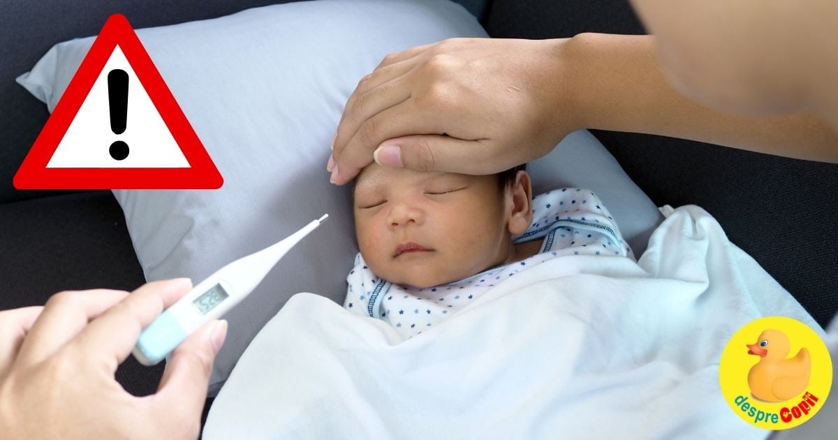 Bebelușul e bolnăvior: 10 motive ca să suni de urgență medicul pediatru
