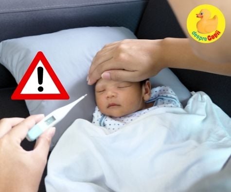 Bebelusul e bolnavior: 10 motive ca sa suni de urgenta medicul pediatru