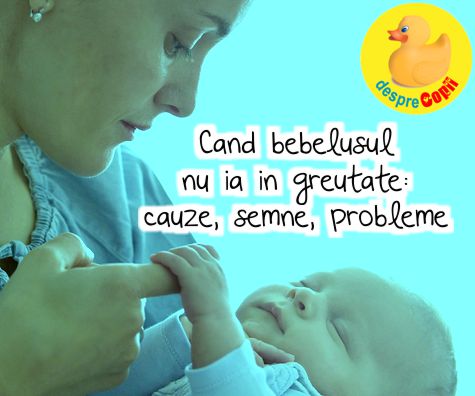 Cand bebelusul nu ia in greutate: semnale, cauze, sfaturile medicului pediatru