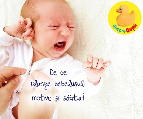 De ce plânge bebelușul: 4 motive și 4 sfaturi de la un medic pediatru celebru