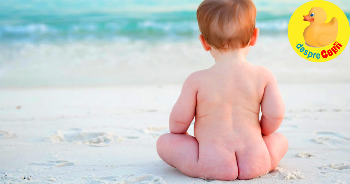 7 beneficii ale mării asupra bebelușului