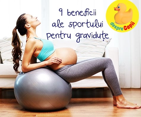 Sportul in timpul sarcinii: 9 beneficii pentru gravidute